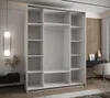 MEBLE KRYSPOL LUX 1 Kleiderschrank - 245,5x190x64cm - Weiß, Produktbild-Vorschau 3