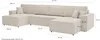 GOLDSTOFF Amalia U-Sofa mit Schlaffunktion Bettkasten – Produktbild-Vorschau 4
