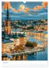 Schweden - Old School Poster Style (Wandkalender 2027 DIN Produktbild-Vorschau 14