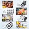 Eiswürfelform Silikon Eiswürfelbehälter mit Deckel - Produktbild-Vorschau 5