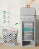 SONGMICS Koš na prádlo, 100 l, snadná montáž, s víkem a Náhled obrázku produktu 6