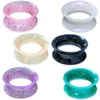 viva adorno 1 Stück 14mm Tube Flesh Tunnel Plug Silikon Ohr Produktbild-Vorschau 2