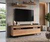 Modern TV-Lowboard Fernsehschrank PLAY STEHEND Craft Eiche Produktbild-Vorschau 2