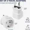 kwmobile Reiseadapter UK - Stromadapter für England - Produktbild-Vorschau 3
