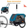 Tiggo VS Pets M Hundefahrradanhänger + Jogger 2 in 1 Produktbild-Vorschau 4
