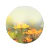 MuchoWow® Mauspad Mousepad Blumen - Landschaft - Gelb 20x20 Produktbild-Vorschau 1
