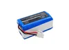 A blue battery pack with wires and a connector, isolated on a white background. Produktbild-Vorschau