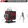 Kreuzlinienlaser 4D 16 Linien Laserwasserwaage mit 2x Produktbild-Vorschau 2
