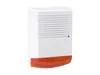 2er Set Dummy Sirene blinkende LED IP44 Batteriebetrieb Produktbild-Vorschau 3