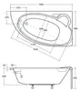 BADLAND Eckbadewanne Badewanne Finezja RECHTS 155x95 mit Produktbild-Vorschau 7