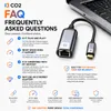 Co2 Adapter Usb-C Ethernet Adapter Netzwerkkarte Lan Produktbild-Vorschau 19
