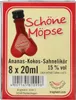 Krugmann 8 x Schöne Möpse Kurzer Shot Ananas-Kokos-Sahne Produktbild-Vorschau 4