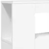 vidaXL Testata LED bianca 160x18,5x103,5 cm Materiale a Anteprima dell’immagine prodotto 12
