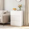 Kommode mit 3 Schubladen, grifflos modern, Sideboard Produktbild-Vorschau 1