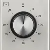 A close-up of a control dial on an appliance, likely an oven, showing temperature and time settings. Produktbild-Vorschau