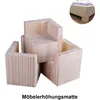 Betterhöhungen 4er Set aus Holz,Möbelriser 10cm hoch für Produktbild-Vorschau 2
