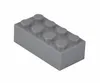 Simba Blox 100 Graue 8er Steine in Dose, Bausteine, Anteprima dell’immagine prodotto 6
