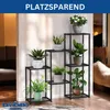 DanDiBo Étagère à fleurs indoor Métal Noir 6 niveaux 96578 Voir les images du produit 5