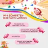 Party Factory Zieh-Pinata Einhorn aufblasbar Luft Folie Produktbild-Vorschau 5