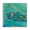 DEQORI Glasbild Echtglas 30x30 cm 'Herz der See' Wandbild Produktbild-Vorschau 2