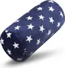 Kuschelig weiche Nackenrolle ( Ø16cm x 30cm / Blau Sterne ) Produktbild-Vorschau 2