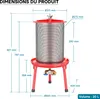 Wiltec Presse hydraulique – 429 x 400 x 827 mm – capacité Voir les images du produit 7