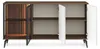 Sideboard Kommode YUKO 154 cm Nussbaum Kaschmir LED Produktbild-Vorschau 6