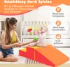 COSTWAY 2 TLG. Penové stavebnice pre deti, mäkké stavebnice Náhľad obrázku produktu 4