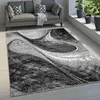 Abstraktní kusový koberec 160x220 cm LUKEN - šedý Náhled obrázku produktu 10