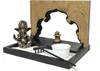 Zen-Garten mit Ganesha Figur Tempel Schrein Nr:HY-1909 Produktbild-Vorschau 1