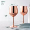 Verres à vin en acier inoxydable Verres à vin rouge Verres Voir les images du produit 7