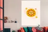 MuchoWow® Poster Sonne - Sommer - Abstrakt 120x180 cm - Produktbild-Vorschau 3