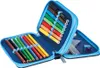 Herlitz 400205859, Mäkké puzdro na perá, Polyester, Modrá, Náhľad obrázku produktu 2