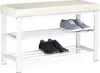 Ławka na buty Relaxdays, na 6–8 par butów, regał na buty z Podgląd zdjęcia produktu 1