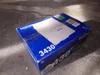 A blue Brother brand box with product information printed on it, sitting on a concrete floor. Náhled obrázku produktu