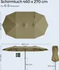 SONGMICS Sonnenschirm 460 x 270 cm UPF 50+ mit Kurbel ohne Produktbild-Vorschau 7