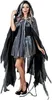 Hexen Cape - Halloween Vampirin Sensenmann Umhang Produktbild-Vorschau 1