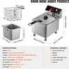 SucceBuy Friggitrice elettrica da banco da 3100 W, Anteprima dell’immagine prodotto 7