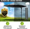 Alu Ampelschirm 300cm grau Produktbild-Vorschau 4