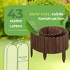 be4nature Flexible Holz Beeteinfassung 30 x 200 cm Produktbild-Vorschau 6