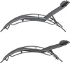 Lot de 2 transats GALAPAGOS en textilène gris - aluminium Voir les images du produit 3
