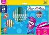 Paper:Mate Fasermaler Kids Colouring 24er Blister Produktbild-Vorschau 1