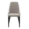 HOMLA LOUIS QUILTER Stuhl in Stoff beige 44x59x88 cm Produktbild-Vorschau 3