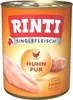 RINTI Singlefleisch, Adult, jede Rasse, Huhn, 800 g, Ohne Produktbild-Vorschau 3