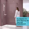 doporro Luxus Duschwand für Dusche Duschabtrennung Produktbild-Vorschau 2