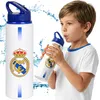 Real Madrid Aluminiumflasche mit Trinkverschluss für Fans, Produktbild-Vorschau 1