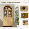 Sideboard mit Bogendecke, Vitrine mit Glastüren & Produktbild-Vorschau 12