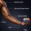 Handgyro, Gyroskopischer Handtrainer, Schwarz mit Licht, Produktbild-Vorschau 2