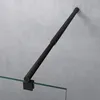 doporro Luxus Duschwand Duschabtrennung 90x200 Schwarz Produktbild-Vorschau 3