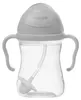 Trinkbecher Strohhalm Tiny - 18 x 10 x 8 cm - Grau | by Produktbild-Vorschau 3